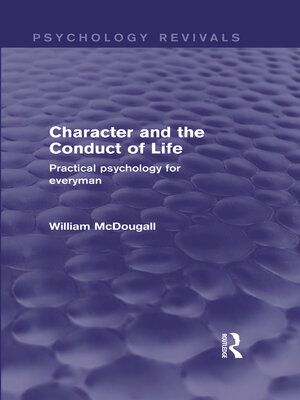 cover image of Character and the Conduct of Life